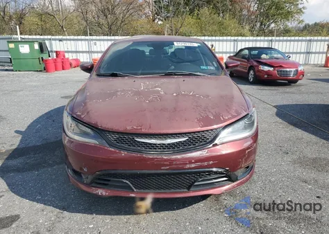 2015 Chrysler 200 S from USA, damaged, VIN 1C3CCCBB6FN538660